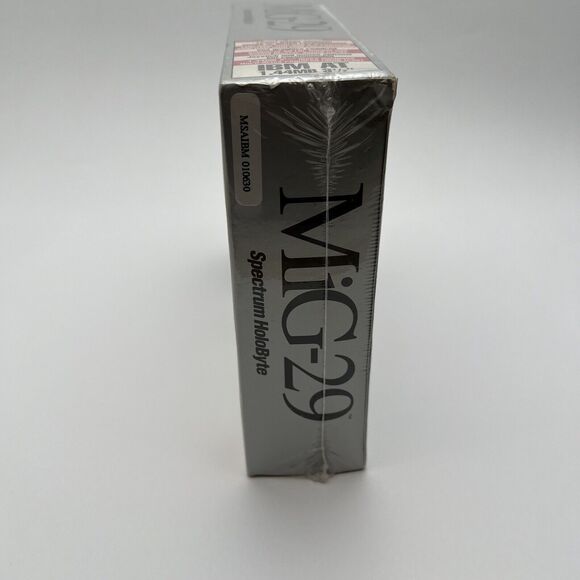 VINTAGE 1993 MiG-29 Spectrum Holobyte Computer Wargame PC Game Sealed New - Picture 11 of 15